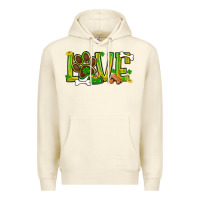 Sandshell St. Patrick's Day love dog paw Premium Hoodie - BundleAndBundleShop