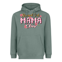 Sage stressed out mama club Heavyweight Hoodie - MaliasSmallBusiness