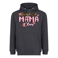 Smoke stressed out mama club Heavyweight Hoodie - MaliasSmallBusiness