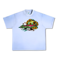 Grape Ice Virginia State Map Urban Heavy Tee - RanaPortraitStore
