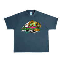 Midnight Navy Virginia State Map Urban Heavy Tee - RanaPortraitStore