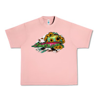 Salmon Virginia State Map Urban Heavy Tee - RanaPortraitStore