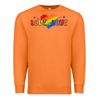 Carrot love is love lgbtq Premium Sweatshirt - MaliasSmallBusiness