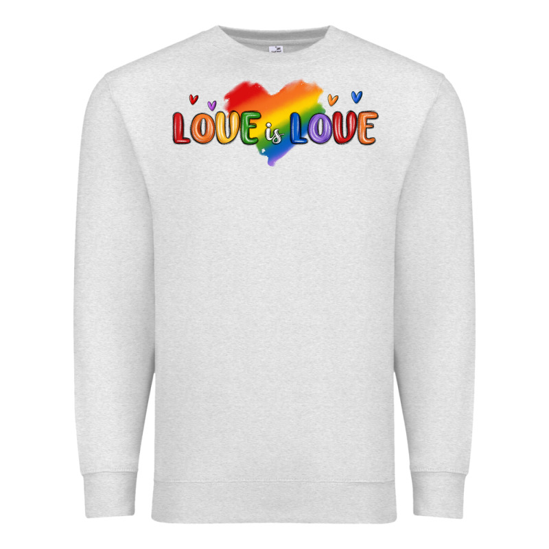Love Is Love Lgbtq Premium Sweatshirt by MaliasSmallBusiness | Teevron