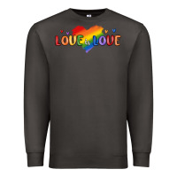 Smoke love is love lgbtq Premium Sweatshirt - MaliasSmallBusiness