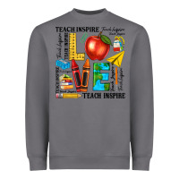 Storm teach love inspire teacher Heavyweight Sweatshirt - texasbilliewilder