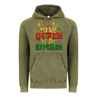 Vintage Olive queen of the kitchen Vintage Hoodie - texasbilliewilder