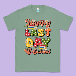 Happy Last Day Of School Classic Tee Designed By Jahusdesignshop