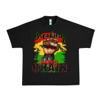 Black Breaking every chain juneteenth Urban Heavy Tee - Zillion Design Studio