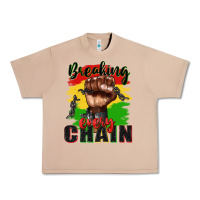 Burro Breaking every chain juneteenth Urban Heavy Tee - Zillion Design Studio