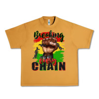 Peanut Butter Breaking every chain juneteenth Urban Heavy Tee - Zillion Design Studio