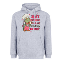 Heather Grey waiting for my sourdough to rise Heavyweight Hoodie - MaliasSmallBusiness