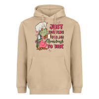 Mushroom waiting for my sourdough to rise Heavyweight Hoodie - MaliasSmallBusiness