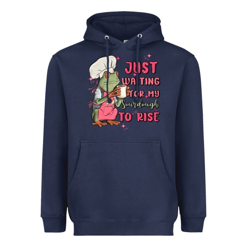 Waiting For My Sourdough To Rise Heavyweight Hoodie by MaliasSmallBusiness | Teevron