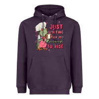 Plum waiting for my sourdough to rise Heavyweight Hoodie - MaliasSmallBusiness