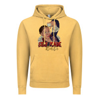 Vintage Mustard self made babe afro black woman Vintage Hoodie - texasbilliewilder
