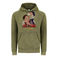 Vintage Olive self made babe afro black woman Vintage Hoodie - texasbilliewilder