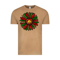 Vintage Camel christmas sunflower Vintage Tee - RanaPortraitStore