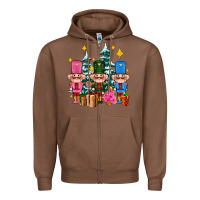 Chestnut nutcrackers and gifts ado Zipper Hoodie - AdoDesignShop