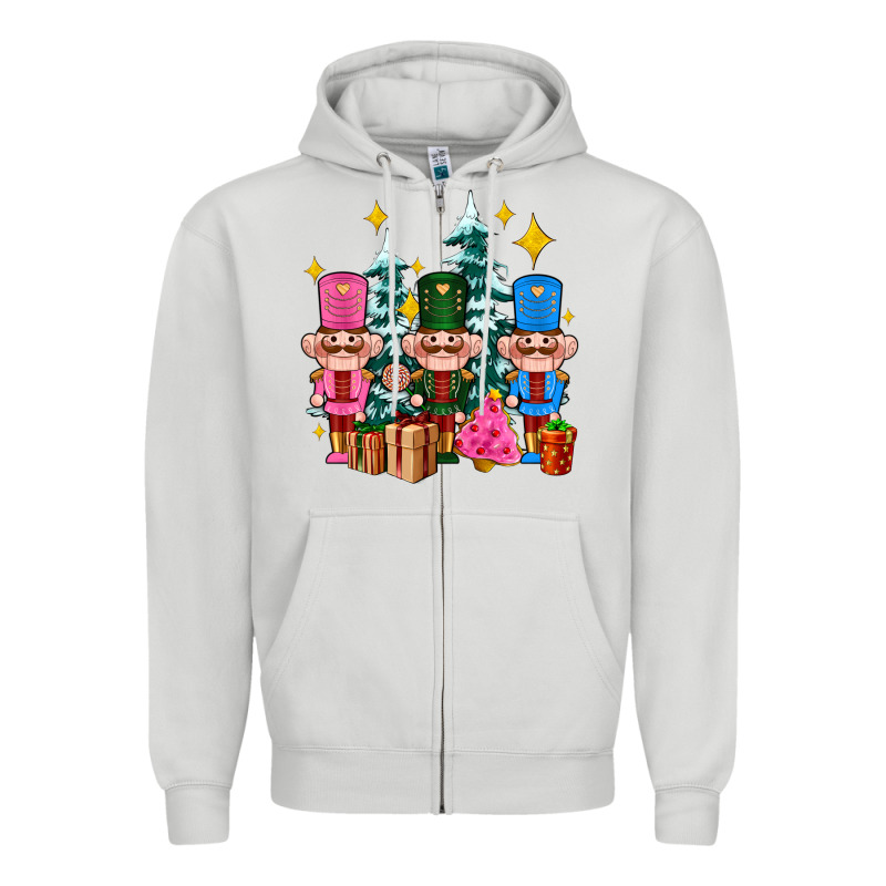 Nutcrackers And Gifts Ado Zipper Hoodie by AdoDesignShop | Teevron
