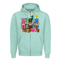 Seafoam nutcrackers and gifts ado Zipper Hoodie - AdoDesignShop