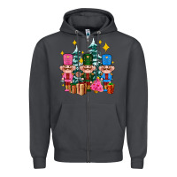 Smoke nutcrackers and gifts ado Zipper Hoodie - AdoDesignShop