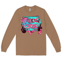 Toasted Coconut fuck cancer Long Sleeve Tee - AdoDesignShop