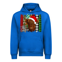 Merry Christmas Cow Urban Hoodie | Teevron