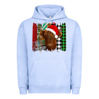 Pigment Grape Ice Merry Christmas Cow Urban Hoodie - Bettercallsaul