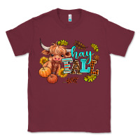 Burgundy hay fall heifer Classic Tee - AdoDesignShop
