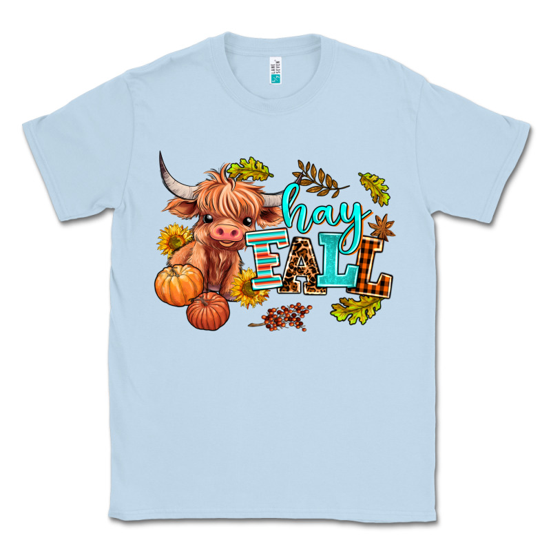 Hay Fall Heifer Classic Tee by AdoDesignShop | Teevron