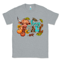 Heather Grey hay fall heifer Classic Tee - AdoDesignShop
