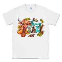 White hay fall heifer Classic Tee - AdoDesignShop