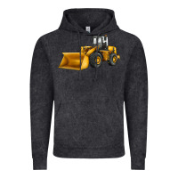 Vintage Black bulldozer Vintage Hoodie - JahusDesignShop