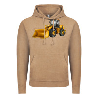 Vintage Coffee bulldozer Vintage Hoodie - JahusDesignShop