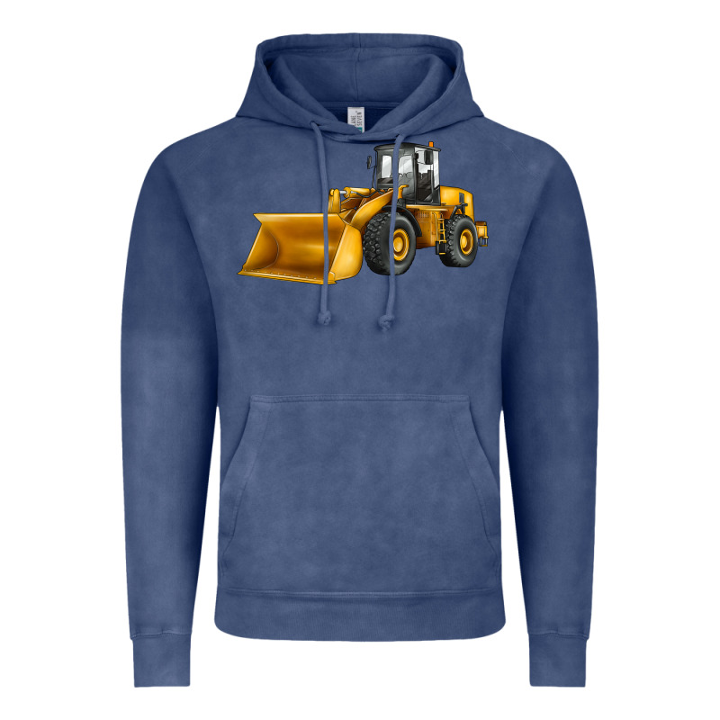Bulldozer Vintage Hoodie by JahusDesignShop | Teevron
