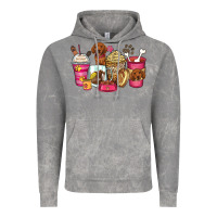 Cloud Rock dachshund coffee cups Vintage Hoodie - Zillion Design Studio