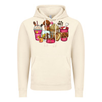 Vintage Artic dachshund coffee cups Vintage Hoodie - Zillion Design Studio