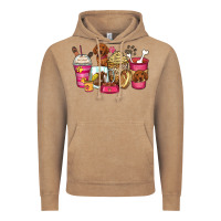Vintage Coffee dachshund coffee cups Vintage Hoodie - Zillion Design Studio