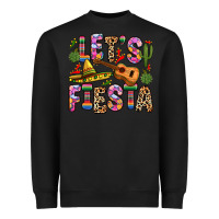 Black let s fiesta Heavyweight Sweatshirt - Zillion Design Studio