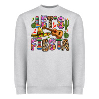 Heather Grey let s fiesta Heavyweight Sweatshirt - Zillion Design Studio