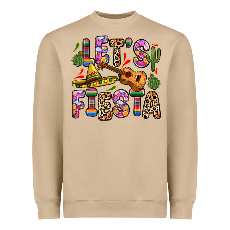 Let S Fiesta Heavyweight Sweatshirt by Zillion Design Studio | Teevron