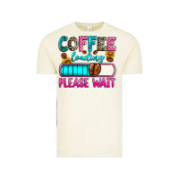 Vintage Arctic coffee loading please wait Vintage Tee - Zillion Design Studio