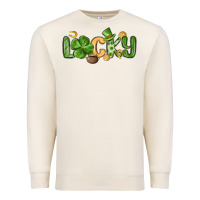 Sandshell lucky st patrick s day Premium Sweatshirt - MaliasSmallBusiness