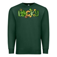 Sports Green lucky st patrick s day Premium Sweatshirt - MaliasSmallBusiness
