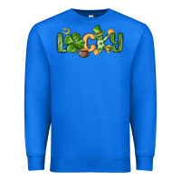 True Royal lucky st patrick s day Premium Sweatshirt - MaliasSmallBusiness