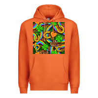 Carrot St. Patricks rainbow seamless Premium Hoodie - BundleAndBundleShop