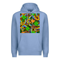 Colony Blue St. Patricks rainbow seamless Premium Hoodie - BundleAndBundleShop