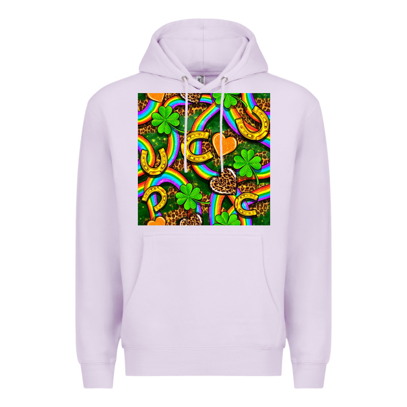 St. Patricks Rainbow Seamless Premium Hoodie by BundleAndBundleShop | Teevron