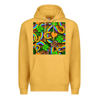 Mustard St. Patricks rainbow seamless Premium Hoodie - BundleAndBundleShop